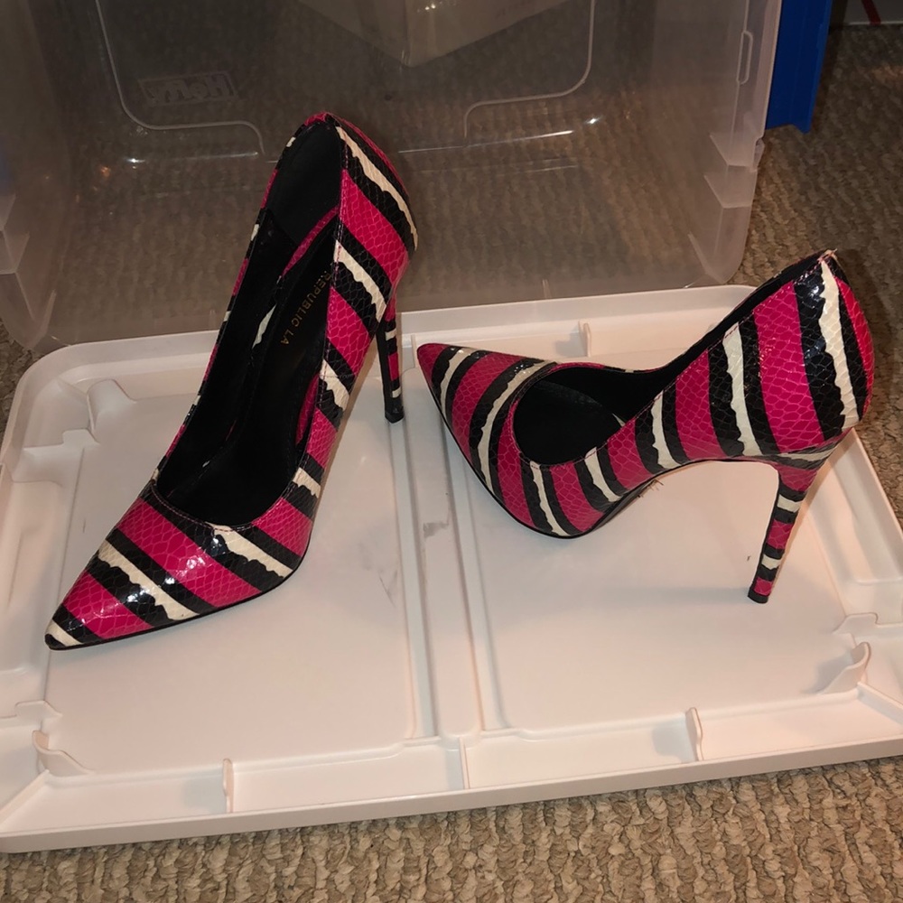 Snake stilettos SOLD